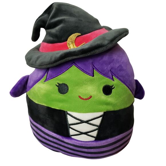 Squishmallows Flipa Mallows Roslyn The Witch & Cleo The Black Cat 2-in-1 Plush - Picture 1 of 8